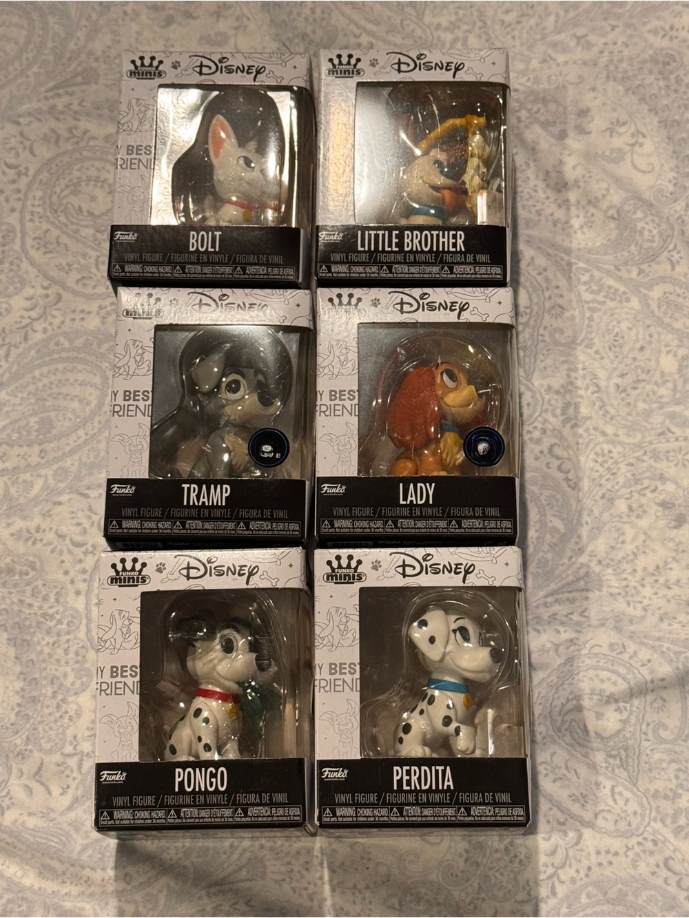 Funko Disney ‘My Best Friend’ Vinyl Pet Minis Figures Full Set